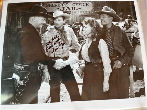 Jimmy Rogers Hopalong Cassidy Sidekick Autograph Williamsburg Nostalgia Fest