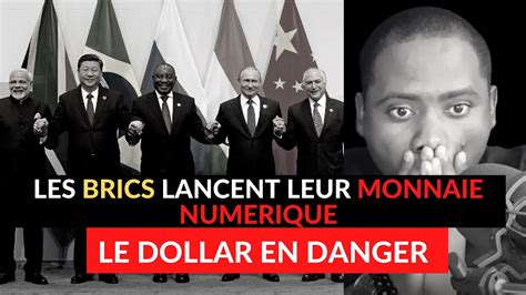 ALERTE LES BRICS LANCENT LEUR MONNAIE NUMERIQUE LE DOLLAR EN