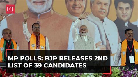 Mp Elections Bjp Releases Nd List Of Candidates Tomar