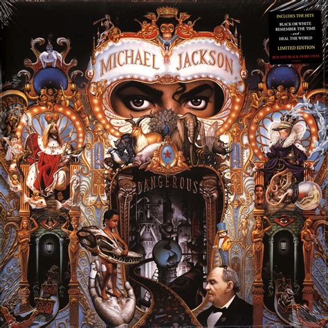 Michael Jackson Dangerous Vinyl 2LP 1993 EU Reissue HHV