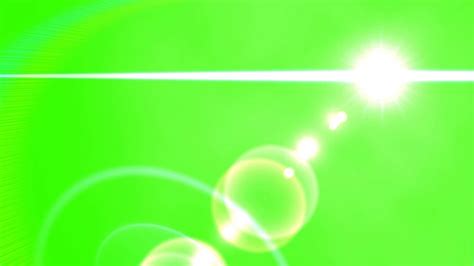 Lens Flare Green Screen 12 Animation Free Footage Hd Youtube