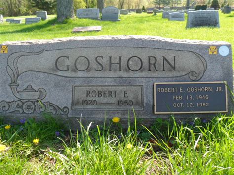 Robert Earl Goshorn Find A Grave Memorial