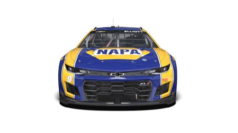 First Look Chase Elliott Darlington Throwback Paint Scheme Nascar