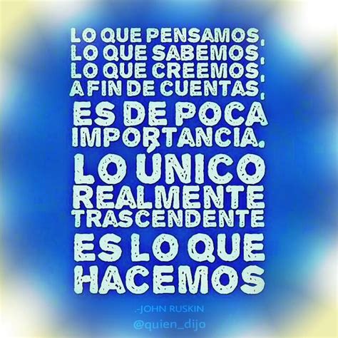 Despertando Conciencias Pongamos más énfasis en lo que hacemos y no en