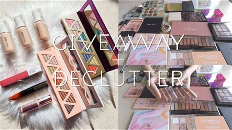 Giveaway Eyeshadow Palette Declutter Youtube