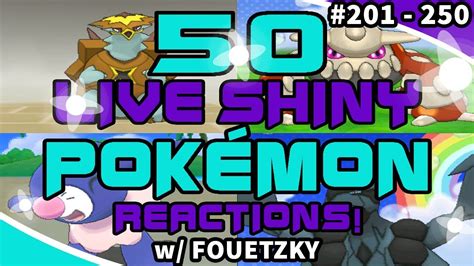 Shiny Pokemon Live Reactions Montage W Fouetzky Shiny Dex