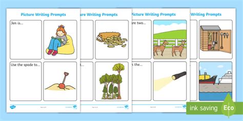 More Simple Sentence Writing Prompt Pictures — Ks1 Resources