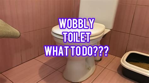 Toilet Wobbles What To Do YouTube