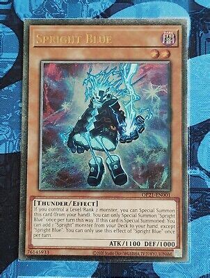 Free Gift Spright Blue Ultimate Rare Op En Yu Gi Oh Ebay