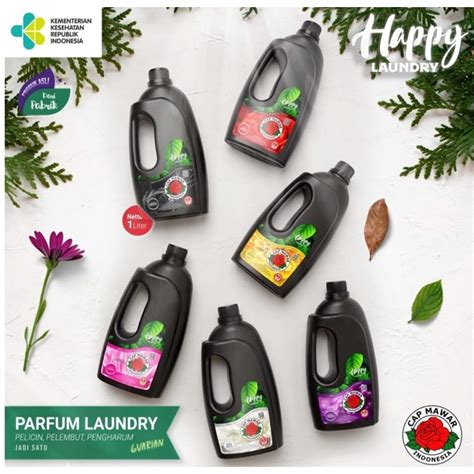 Jual Happy Laundry Pewangi Pengharum Laundry Setrika Hand Soap Karbol