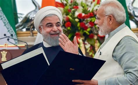 India Iran Ink Nine Agreements After Delegation Level Talks Led By