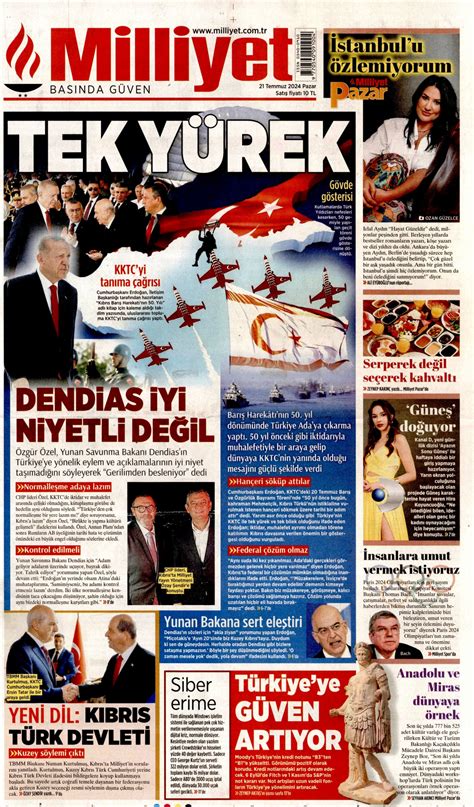 Milliyet Gazetesi Milliyet Man Et Oku Haberler Temmuz