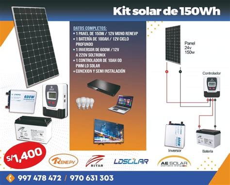 Kits Solar W Soltronixperu