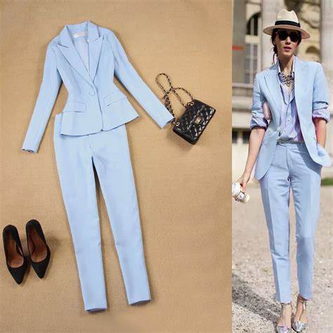 women's autumn and winter wear ladies dress suit Slim fashion career suits ladies women business ...