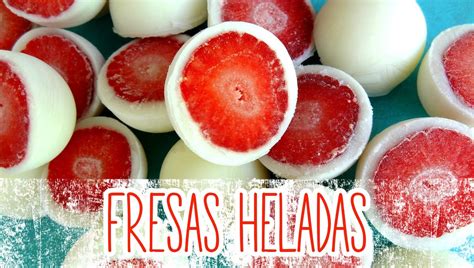 Receta Bombones Helados De Fresa Y Yogurt Rápido Y Fácil Recetas