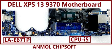 DELL XPS 13 9370 Laptop Motherboard LA E671P At Rs 16000 Dell Laptop