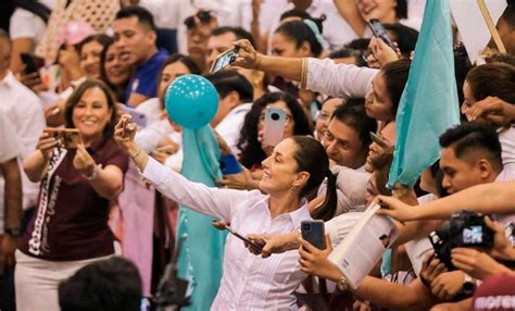 Más De Cien Mil Personas Recibieron A Sheinbaum Campeche Hoy