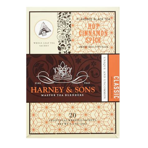 Té Harney And Sons Hot Cinnamon Spice 20pz BB Family