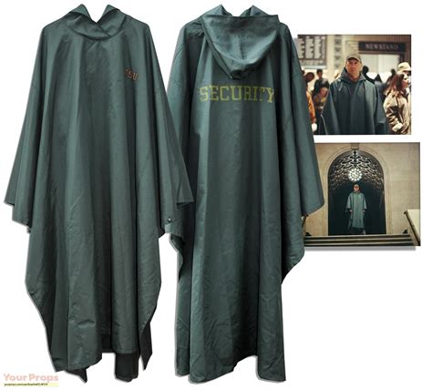 Unbreakable David Dunn Security Poncho original movie costume