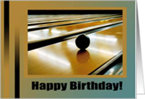 Bowling Birthday Cards from Greeting Card Universe