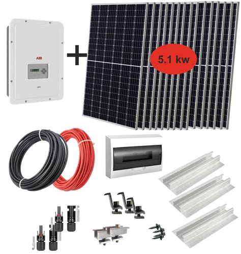 Kit Panouri Fotovoltaice Kw On Grid Monofazat Roterm