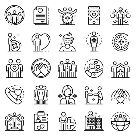 Premium Vector Social Service Icons Set