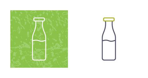 Milk Bottle Vector Icon 30420148 Vector Art At Vecteezy