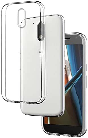 REY Funda Carcasa Gel Transparente Para Motorola Moto E5 Ultra Fina 0