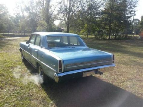 Buy Used 1966 Chevy Box Nova 4dr Inline Original St 6 In Palm Coast