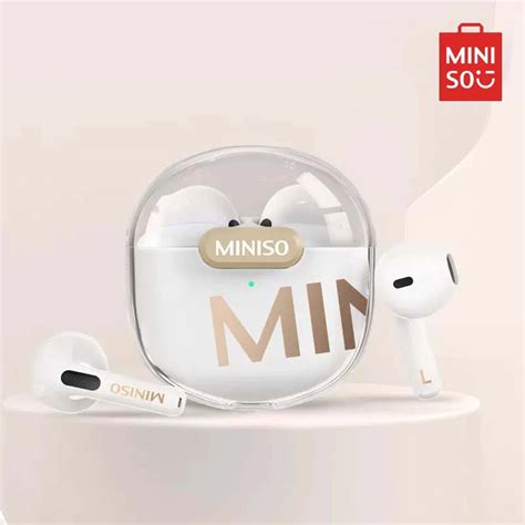 Miniso M Bluetooth Earphones Tws Wireless Gaming Headset Sound Hifi