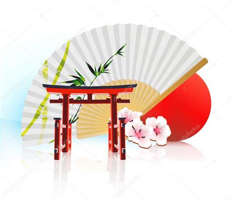 Decorative Traditional Japanese background — Stock Photo © ladyann #7911929