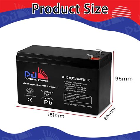 Dongjin Power Ups Battery V Ah Hr Lead Acid Vrla Battery Apc