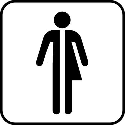 Restroom Signs Vector - ClipArt Best