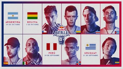 Red Bull Batalla De Gallos Conoce A Los Clasificados A La Final