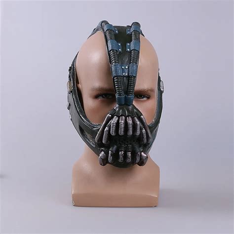 Cos Bane маски Бэтмена фильм косплей реквизит Темный рыцарь латексная ...