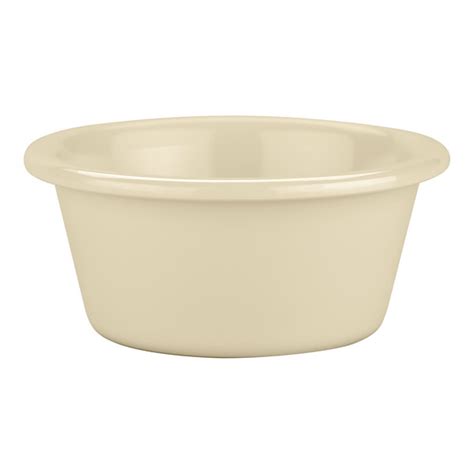 Carlisle 6 Oz Bone Smooth Melamine Ramekin 48 Case