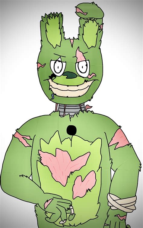 Fnaf 3 Springtrap By Mangomelon28 On Deviantart