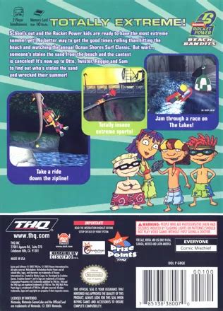 Rocket Power Beach Bandits Box Covers MobyGames