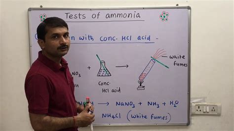 Test Of Ammonia Nessler S Reagent Iodide Of Millions Base Youtube