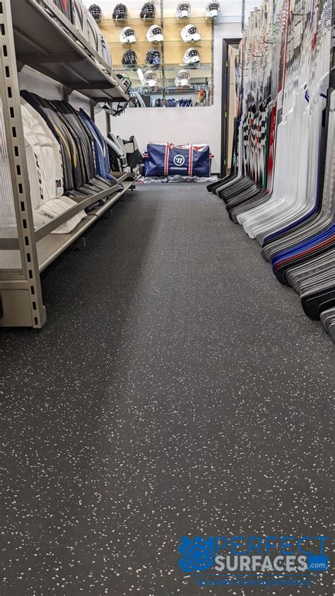 Versatread Rubber Flooring For Hockey And Arenas