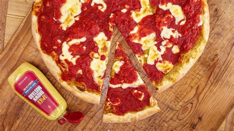 Trenton Style Mustard Pizza Recipe Rachael Ray Show