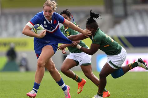 Coupe Du Monde F Minine De Rugby Les Bleues Crasent Lafrique Du Sud