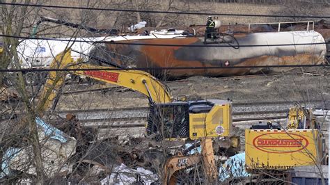 NTSB Overheated Wheel Bearing Led To Ohio Train Derailment NPR