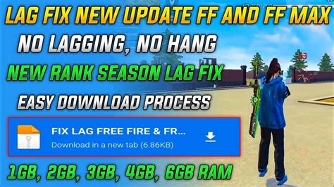 Free Fire Lag Fix Gb Ram Free Fire Lag Fix Config For Gb Gb Gb