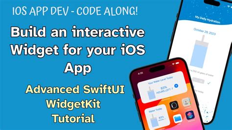 How To Create Interactive Widgets In Ios Apps Using Swiftui Widgetkit