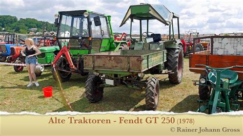 Alte Traktoren Fendt Gt Youtube