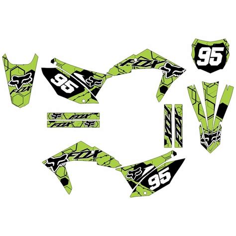 Kit Adesivo CRF230 Fox Edit Biker Elite