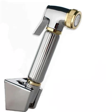 Brass Women Hand Held Bidet Shower Set Toilet Jet Cleaner Portable Bidet Faucet Hand Shower