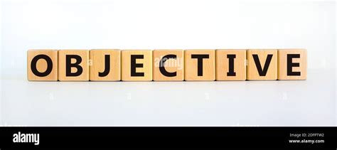 Objective Word Hi Res Stock Photography And Images Alamy