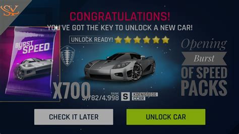 Asphalt 9 Legends Burst Of Speed Pack Opening Koenigsegg CCXR